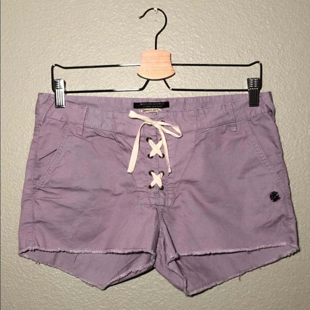 Madison Scotch Lavender Shorts